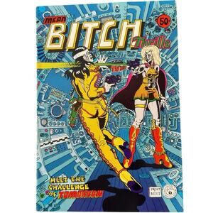 Mean B*tch Thrills Print Mint Comics Spain Rodgriguez Underground Cartoon Worker